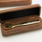 engraved gold craftsman wrench
